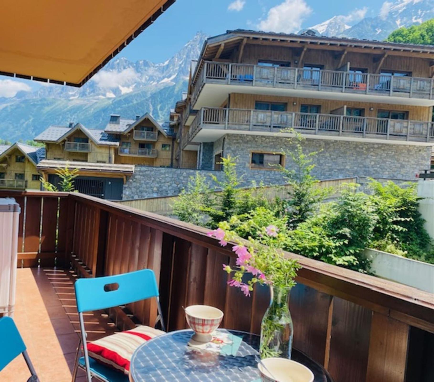 Slopes Of Les Houches 25 M With Balcony Lägenhet Exteriör bild
